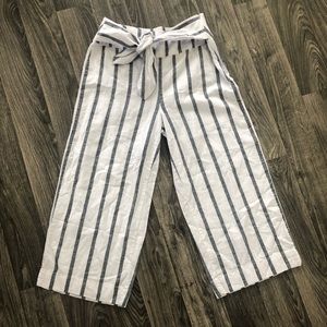 JOE FRESH Linen Capri Pants